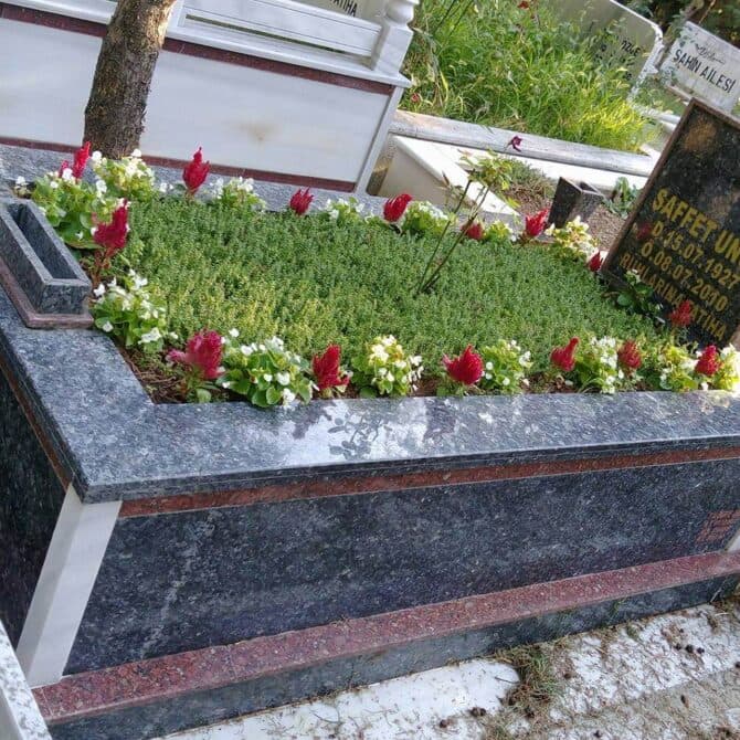 Mezar alanı genel görünüm